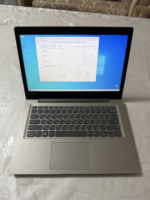 Ноутбук Lenovo ideapad S130 14IGM для учёбы работы онлайн-уроков фильм