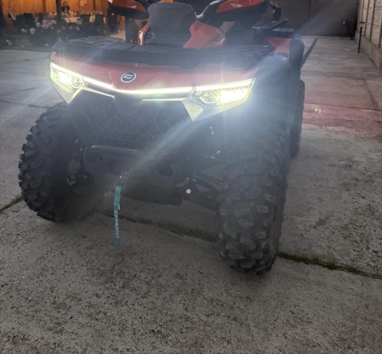 Atv CF MOTO 1000 X10 2025 EURO 5 inmatriculat numere negre