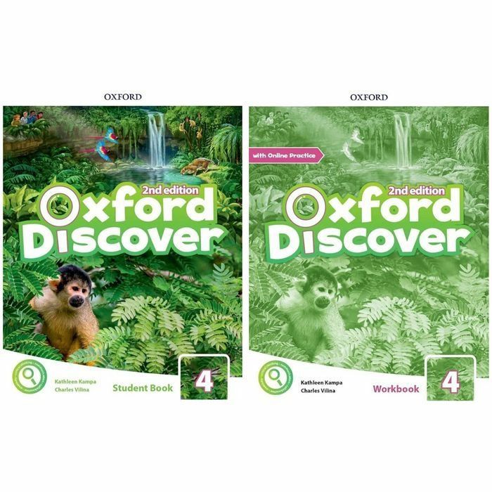 Доставка. Oxford discover 2nd edition 1-6 часть, цветные копии