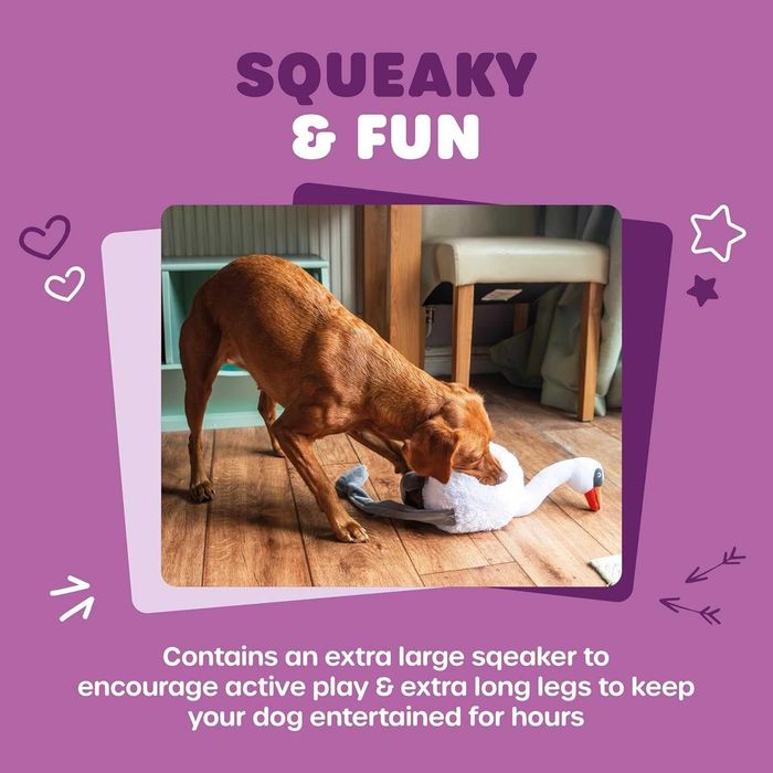 Нова Забавна плюшена играчка за кучета – стимулираща и удобна за игра