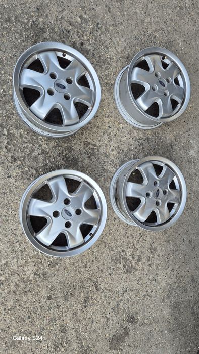 set jante aluminiu originale Fird 4 prezoane,15 zool