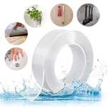 Banda dublu adeziva transparenta extra puternica rezistenta 20mm x 1m