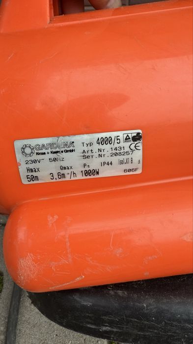 Pompa apa Gardena 1000w