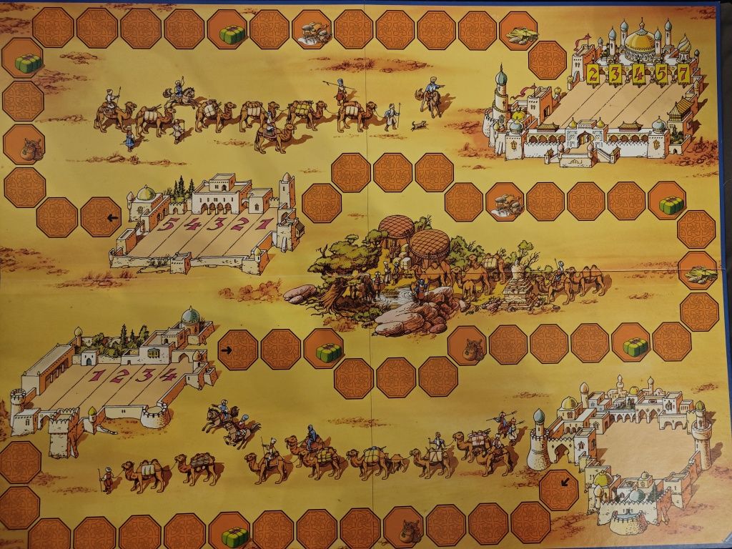 Joc de societate board game Karawane 1990