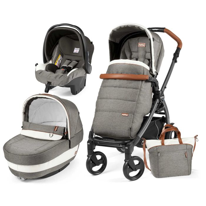 Бебешка количка Peg Perego Book S Polo 3 в 1 с isofix база