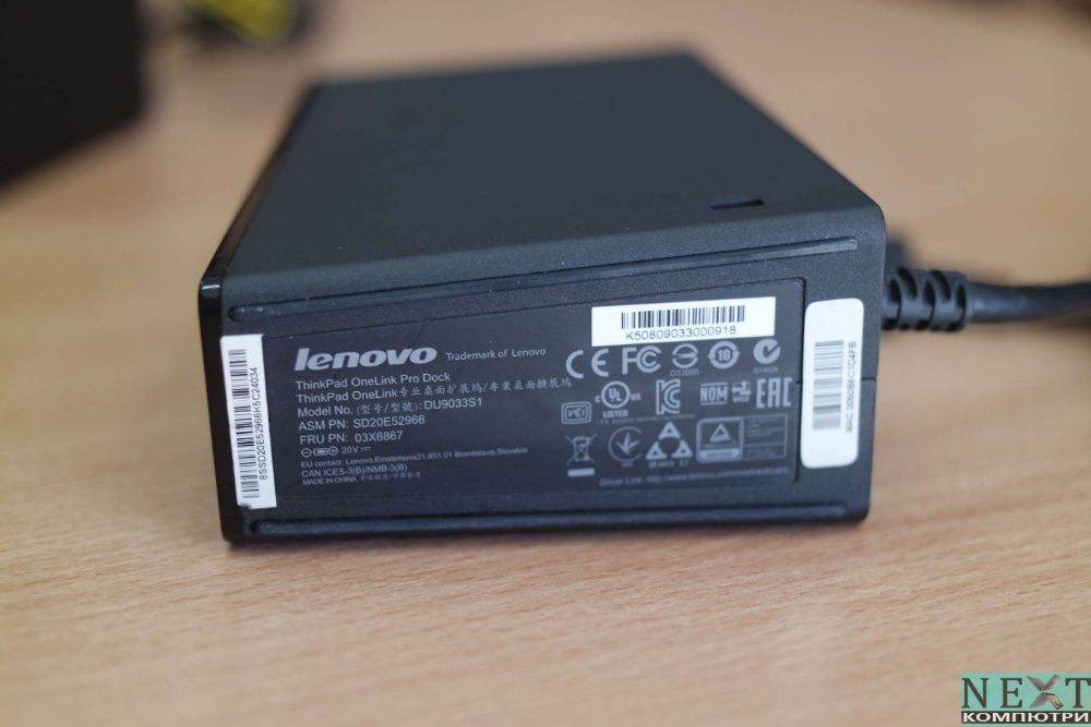 Докинг станция Lenovo ThinkPad OneLink Pro Dock + Гаранция