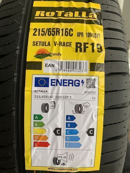 Нови летни бусови гуми ROTALLA SETULA RF19 215/65R16C 109/107T НОВ DOT