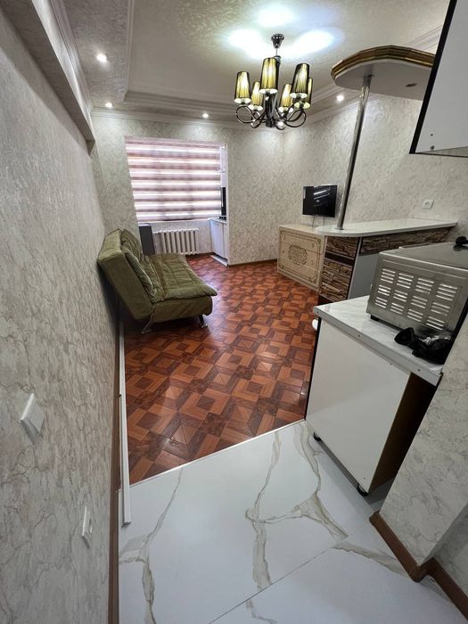 Карасу 6  бывшее общежитие 1/2/4
1/2/4 Кирпич дом 
23 кВ м 
Ремонт  Ме