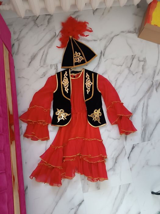 Казахский костюм на девочку