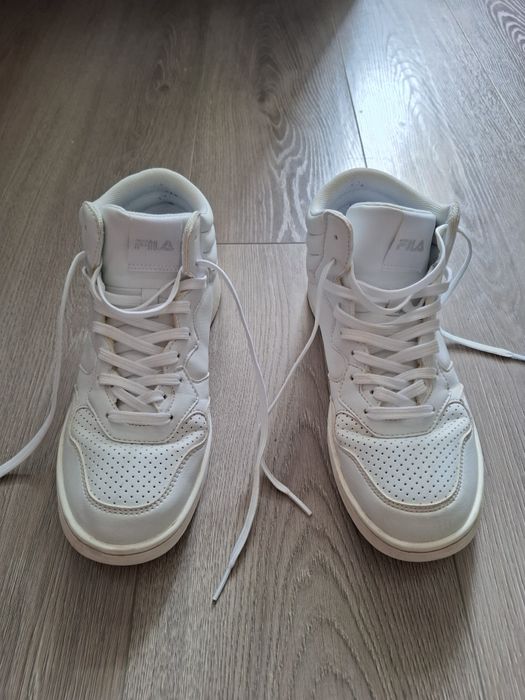 Sneaker / Adidas  FILA High-Top Alb – Mărimea 39