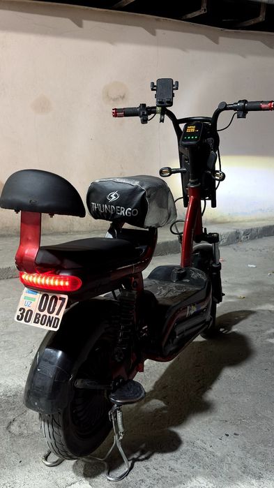 Электро скутер, новые аккумуляторы!