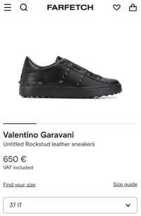 Valentino Garavani Rockstud piele Originali in Cutie