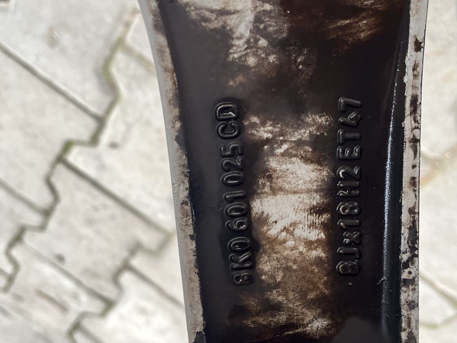 Jante 5x112 Audi Sline 245/40/18 8J Et 47