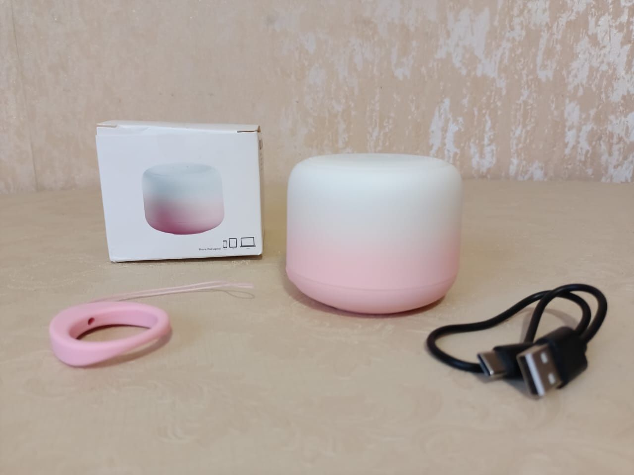 Bluetooth колонка BT-2602 (розовый)
