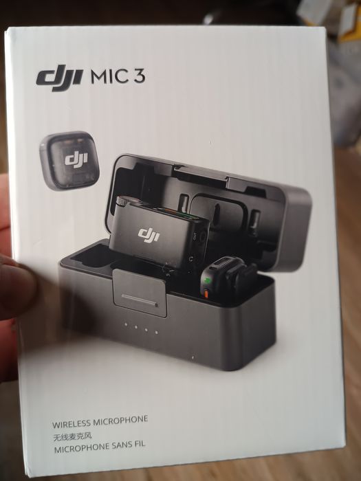 DJI mic 3 петличные микрофоны