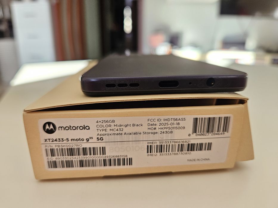 НОВ Motorola G 35 5g, 256 gb, ram 4 gb