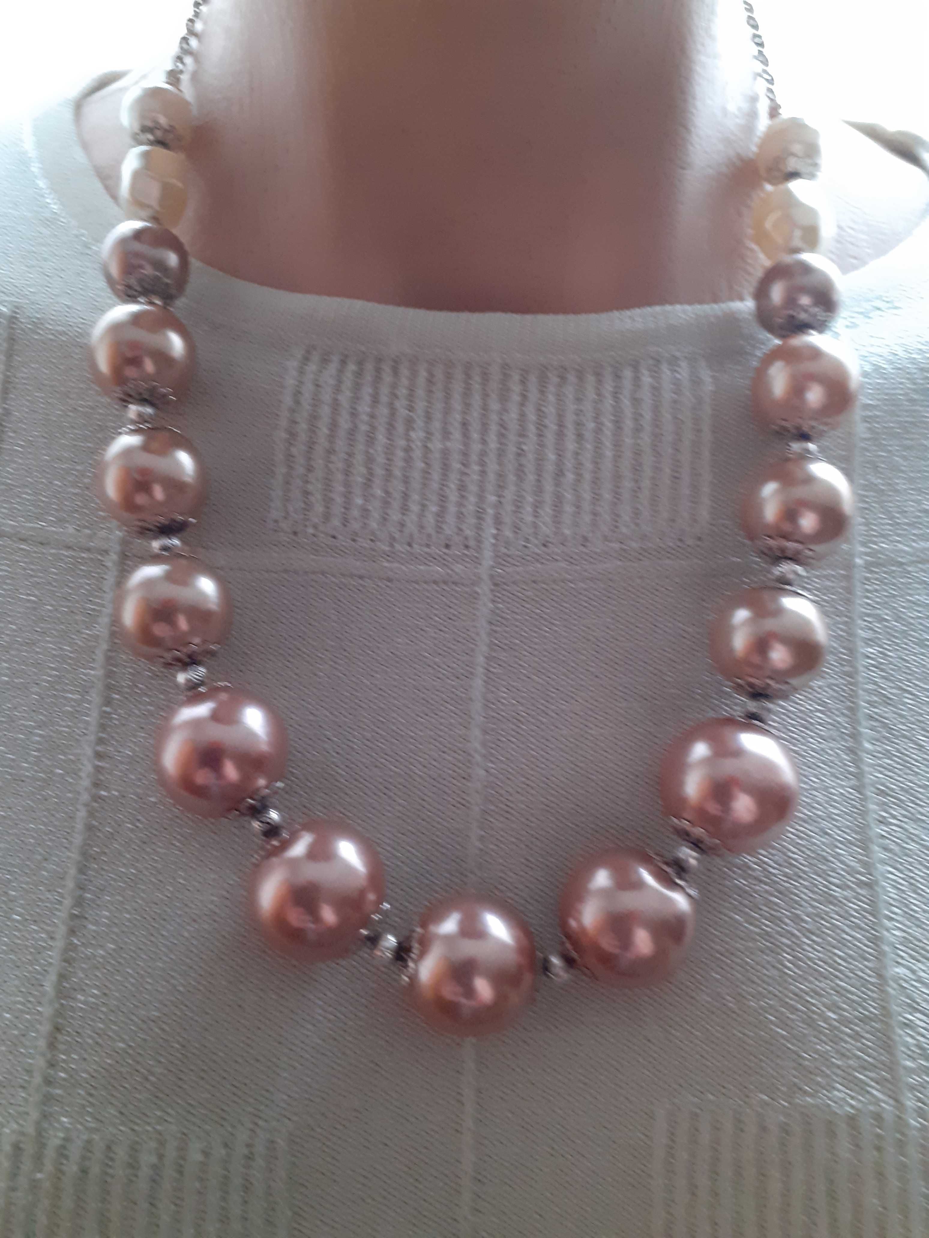 Colier perle Avon, degrade cu închidere reglabilă: lungi/scurte