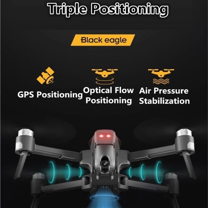 Drona profesionala 6K,Zbor 28 min,D2000metr,TF,