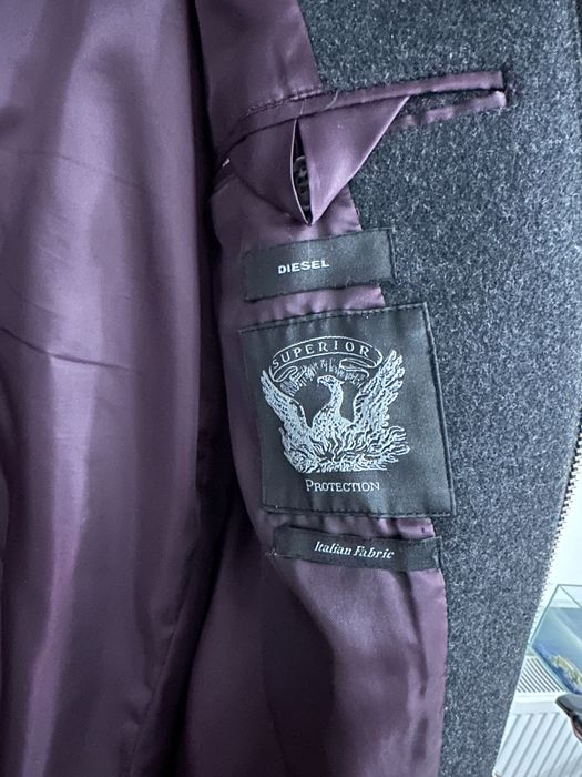 Palton Diesel piele/lana