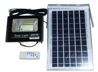Proiector solar 40w panou mare, senzor lumina, telecomanda