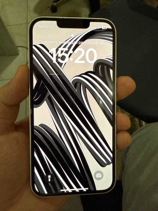 Iphone 13 tiniq holatda 2ta imei utgan karobka dakument