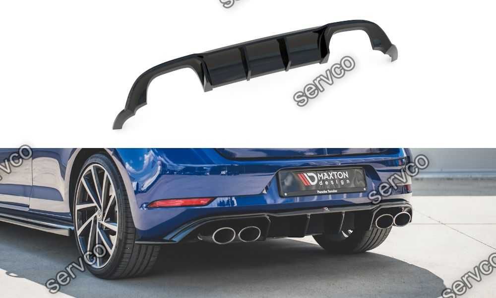 Prelungire difuzor bara spate VW Golf 7 R Facelift 2017-2019 v27