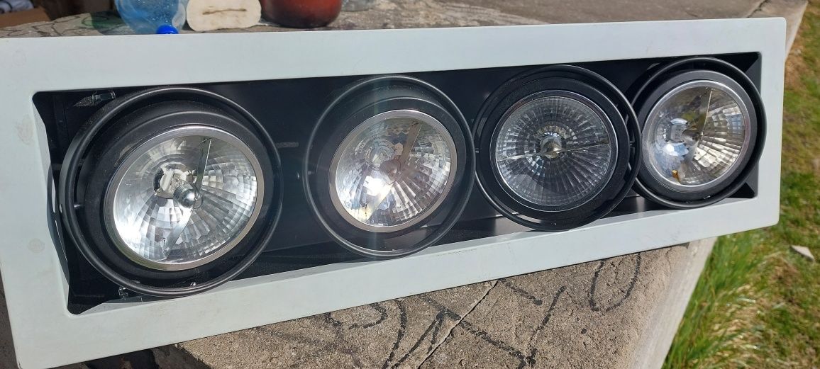 Lampa 4 proiectoare cu halogen