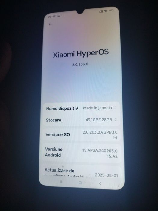 Vând display Samsung note 10plus nou.