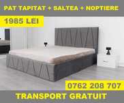 Paturi Tapițate Ieftine Gri Maro Negru Verde Alb Bej Turcoaz E39