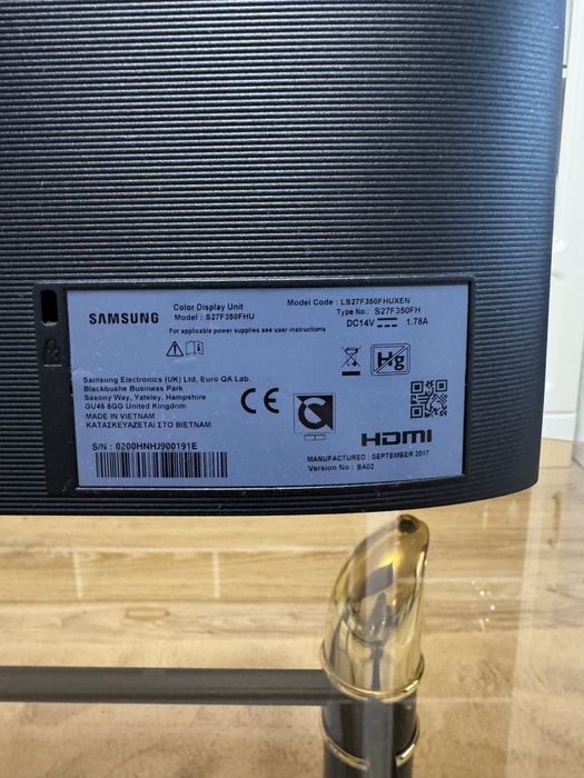 Monitor Samsung 27 inch