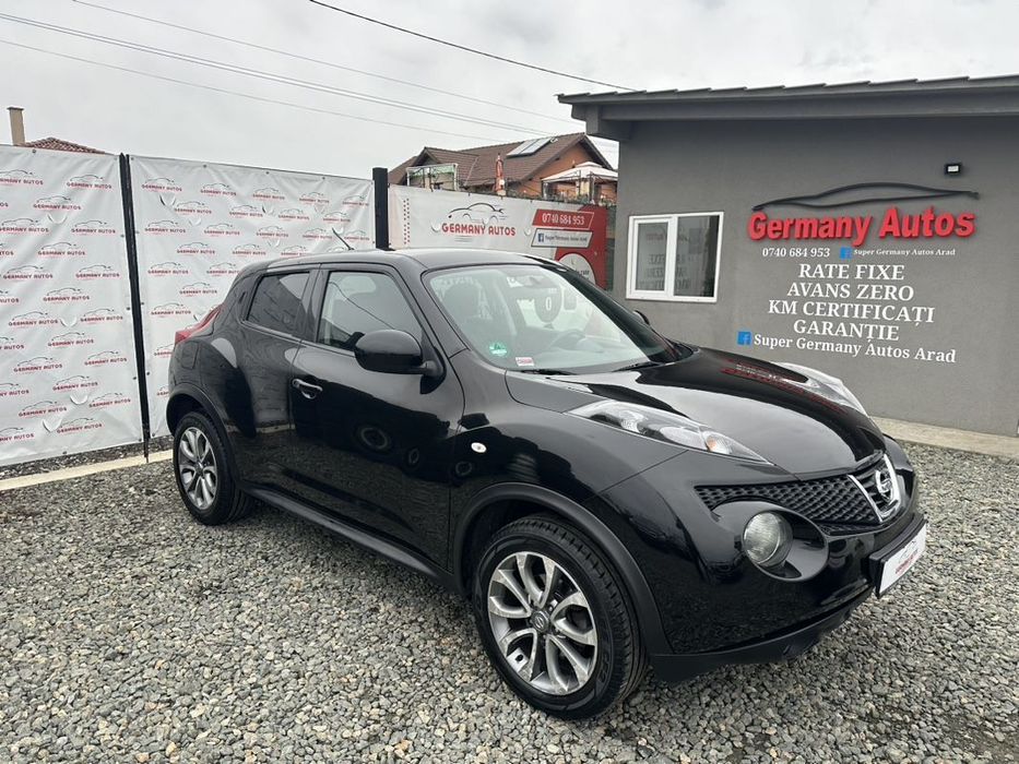 Nissan Juke RATE/GARANTIE1.6benzina 2015 clima senzori navi pilot km reali CA NOUA