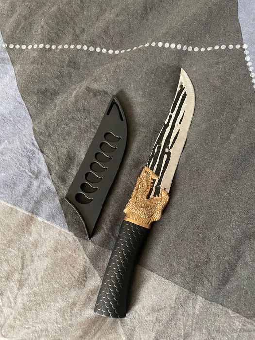 Нож среднего качества