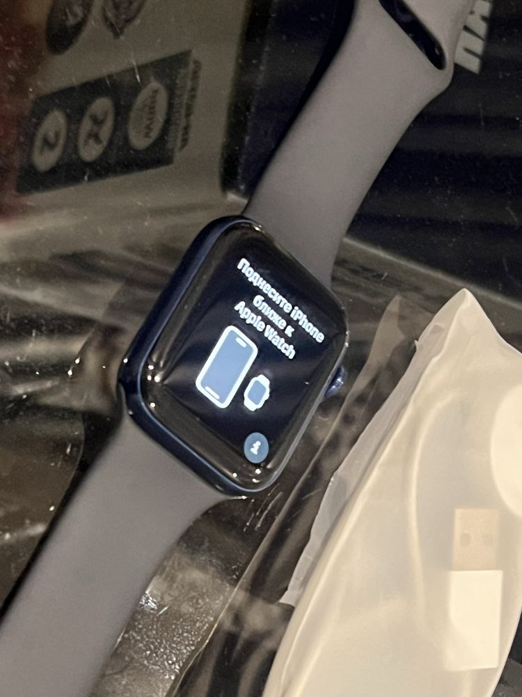Apple watch 6/44 idealniy arzon pul kk srocniy