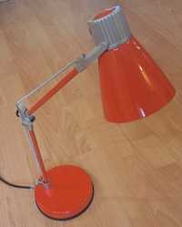 Lampă pentru birou portocalie