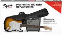 Електрическа китара комплект Fender Squier Stratocaster Pack
