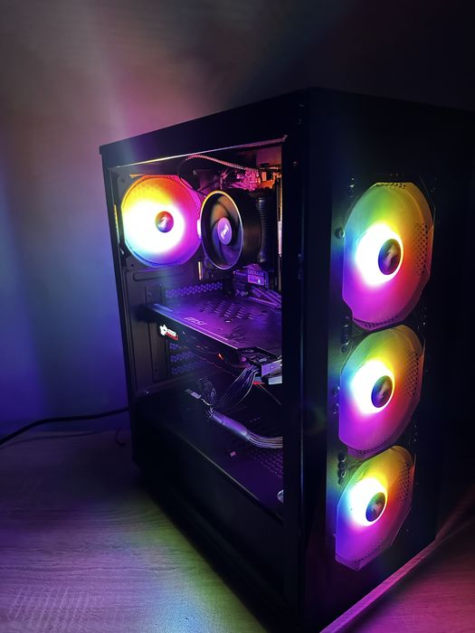 Геймърски компютър Ryzen 5 3600 / GTX 1060 / 16GB RAM / SSD