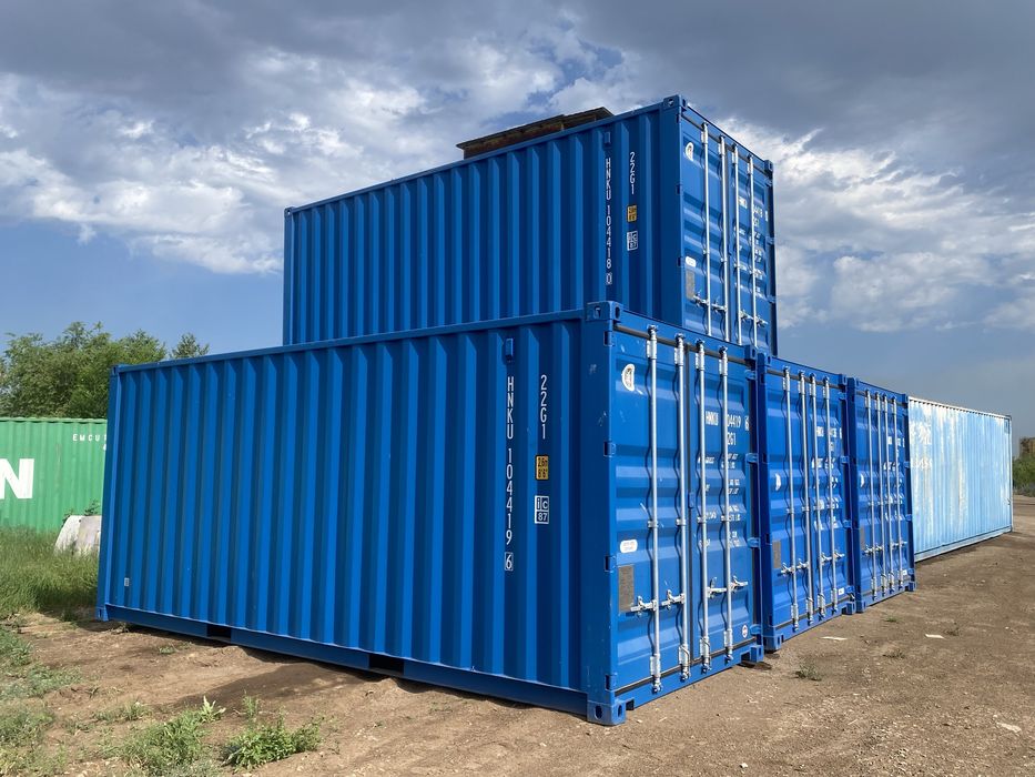 Контейнера 20 футовые - НОВЫЕ 2024 года Прям в Наличии в АСТАНЕ.