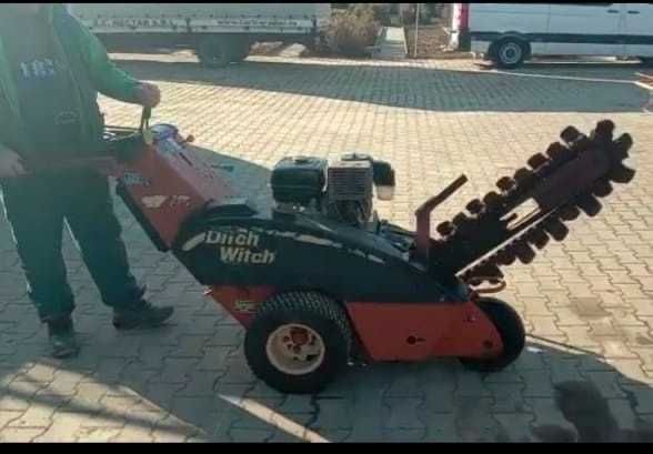 Vand/Inchiriez utilaje profesionale TRENCER sapat santuri apa,gaze,cur