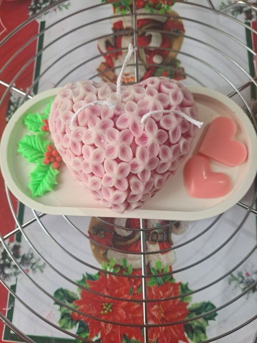 Aranjamente de craciun din ceara naturala