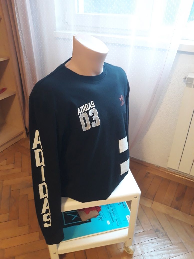 Bluză cu mânecă lungă, adidas original, mărimea S, Nouă!