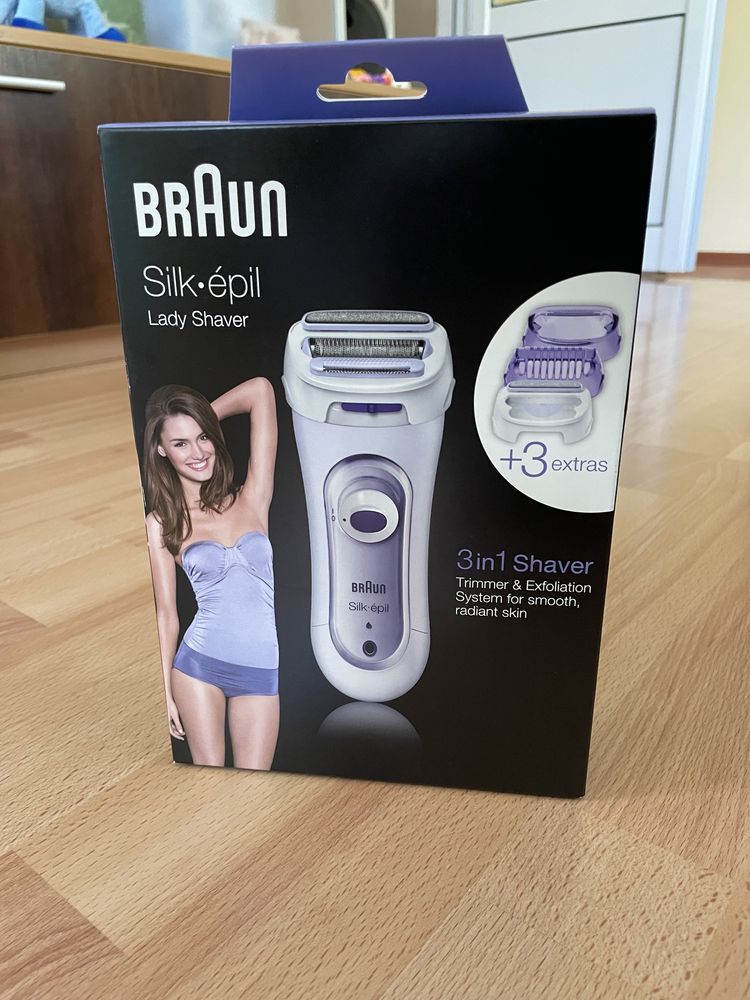 Дамска самобръсначка Braun Silk Epil  Pink