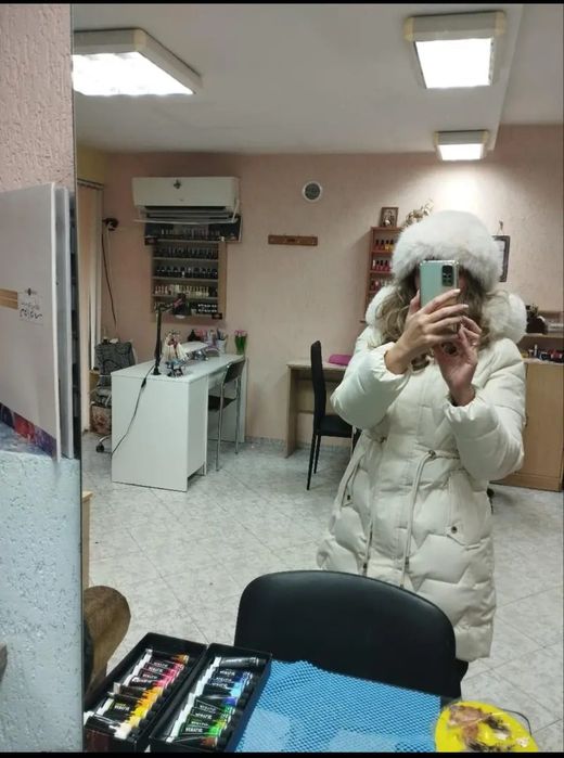 Căciulă blană textila. Nouă