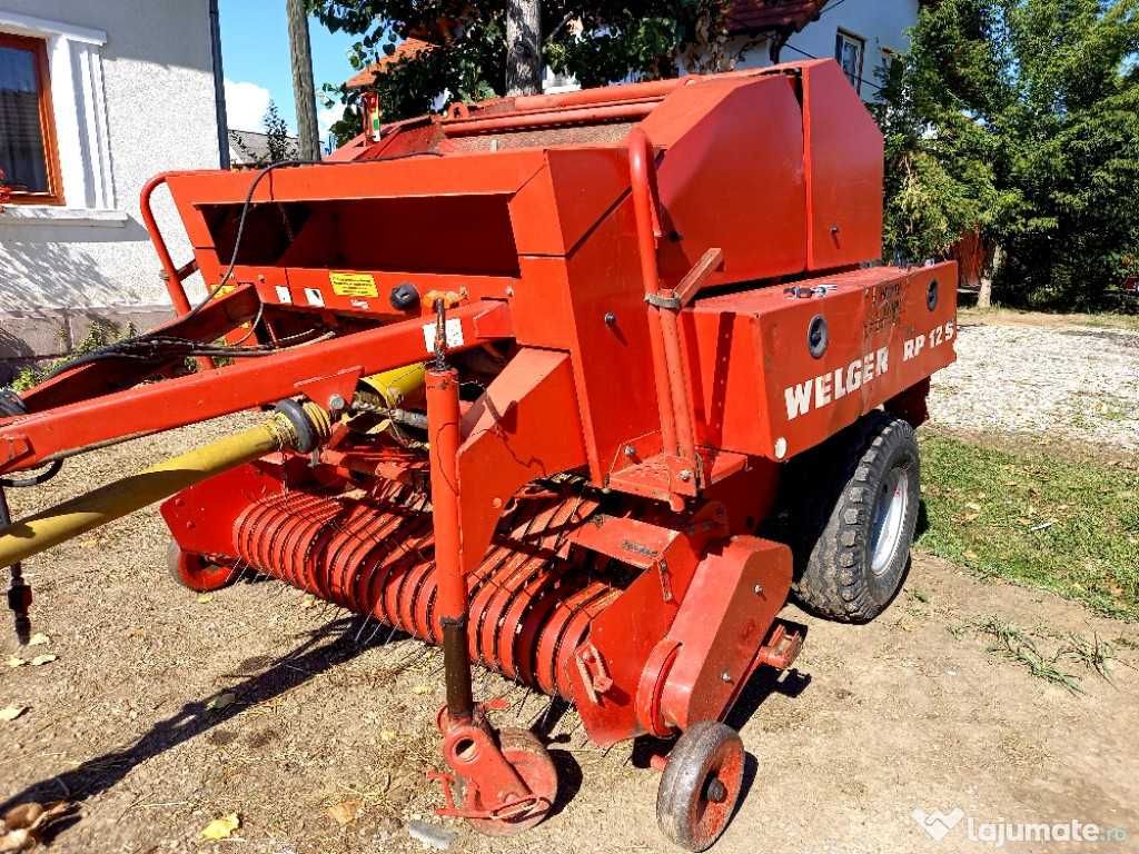 Presa Welger LELY 202 Welger Lely  200 an 2012  Welger RP 12 S Claas