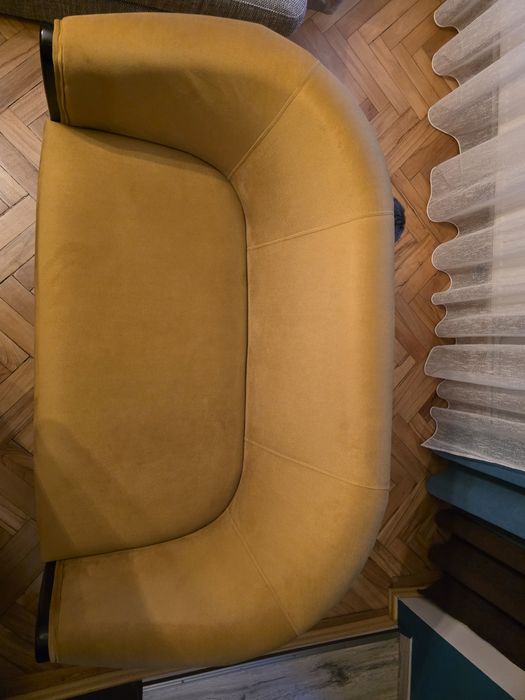 Banca/canapea 2 locuri mustar