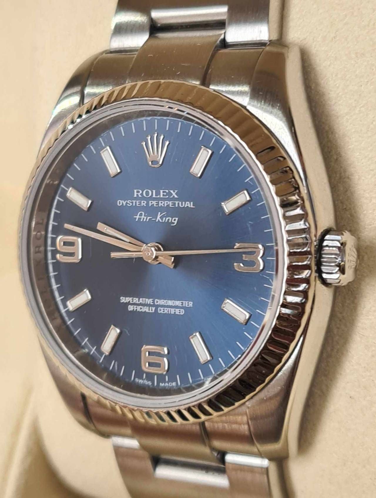 Ceas Rolex, Oyster Perpetual, Air-King, 34 mm