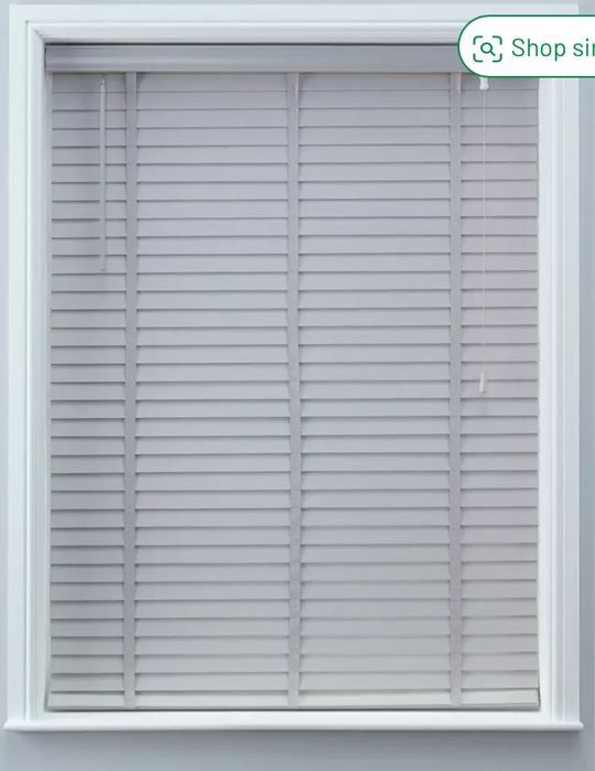 Jaluzea venetiana din lemn Gri Habitat 180 x160 cm