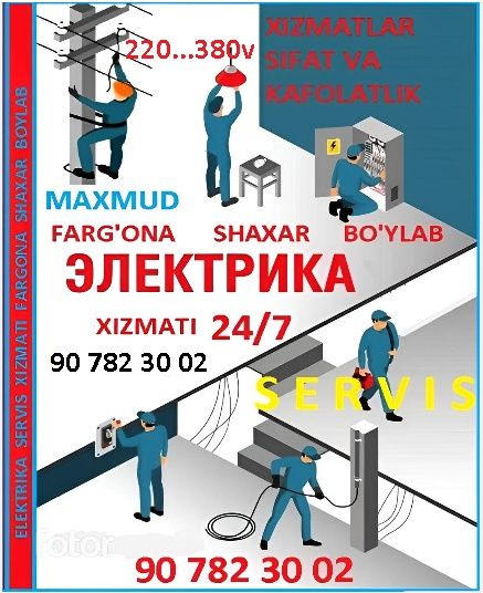 Farg'ona.Elektrik.servis.