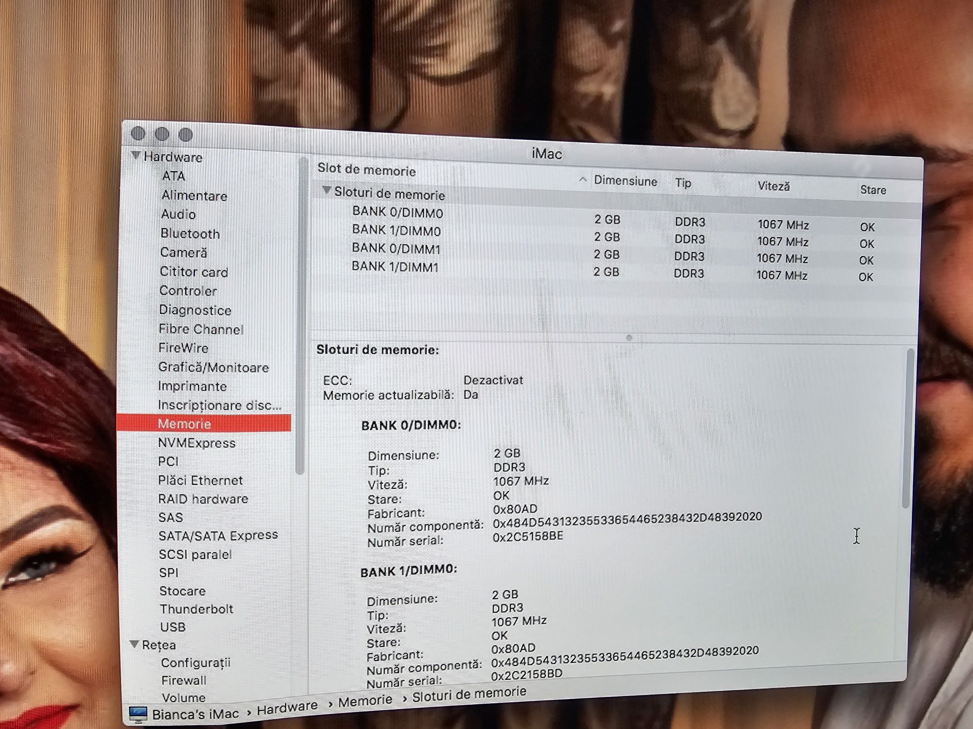 imac mid 2010 8gb ram hdd 1tb