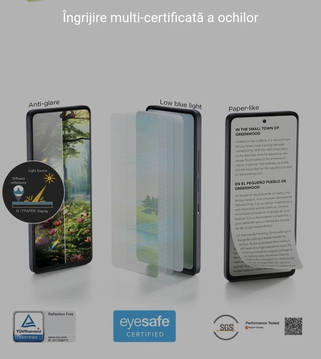 Telefon TCL 50 PRO Nextpaper 5g Moon Grey; NOU.