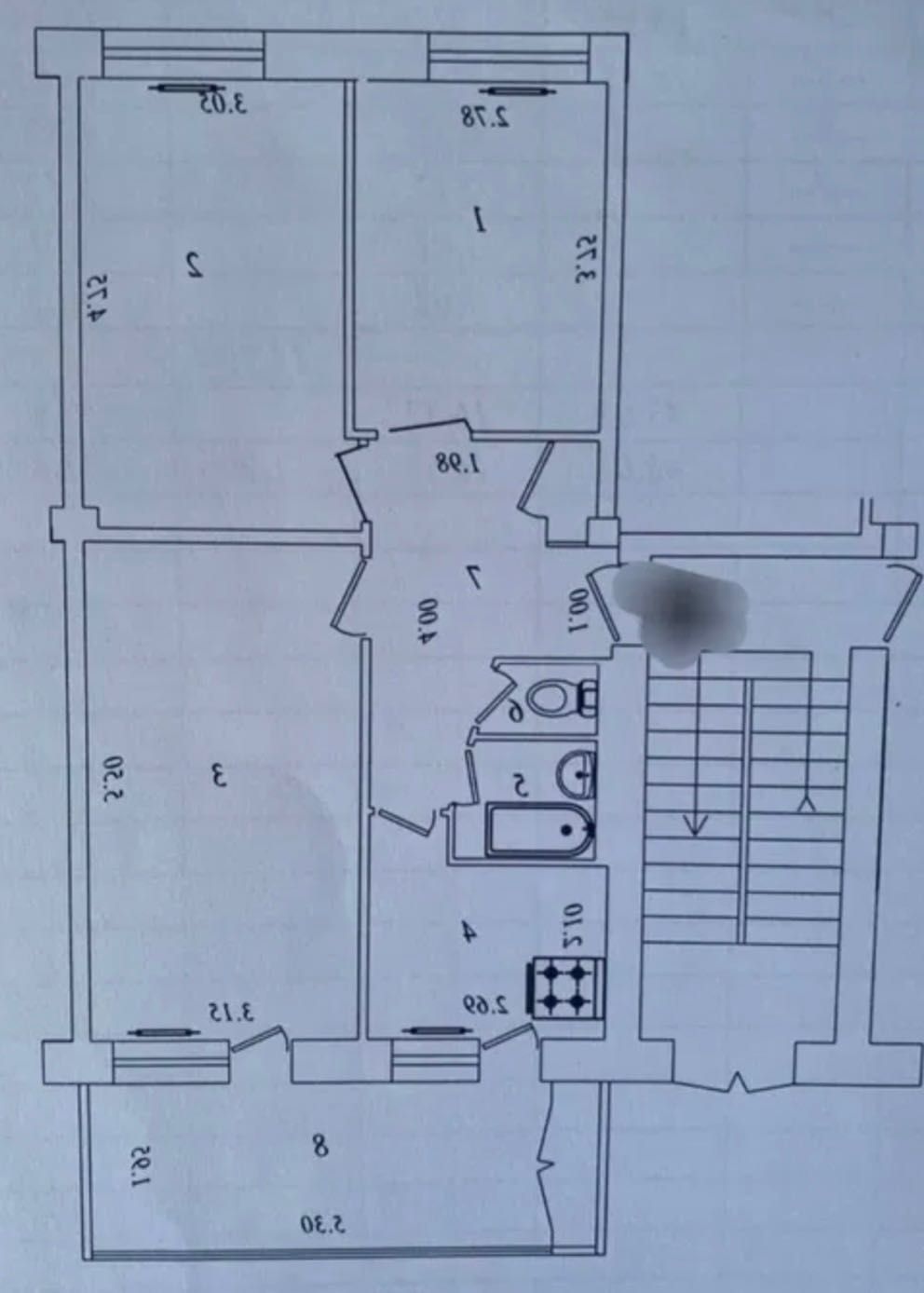 Срочно продается кв 3в4/3/5, кирпич, Чиланзар - 23, Книжный магазин